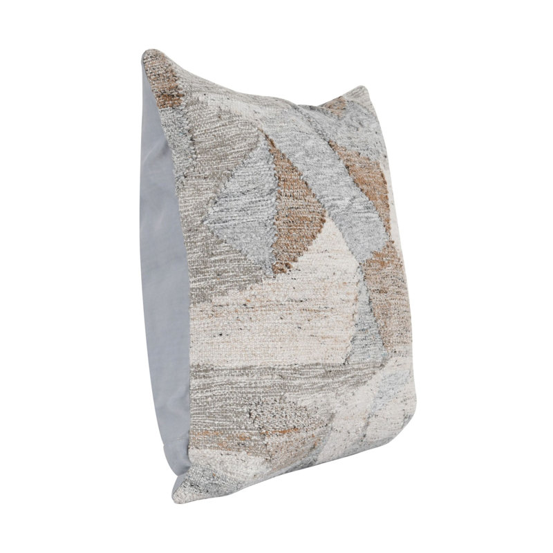 Housse et insert de coussin géométrique