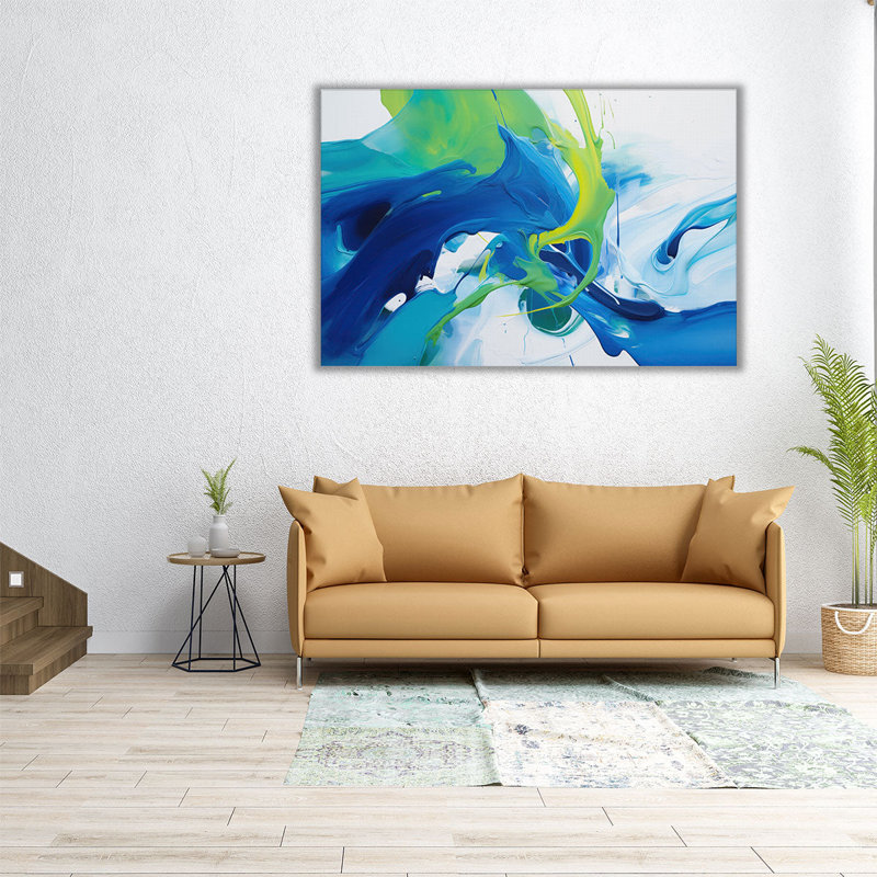 " Marine Drama ", 20'' H x 30'' W