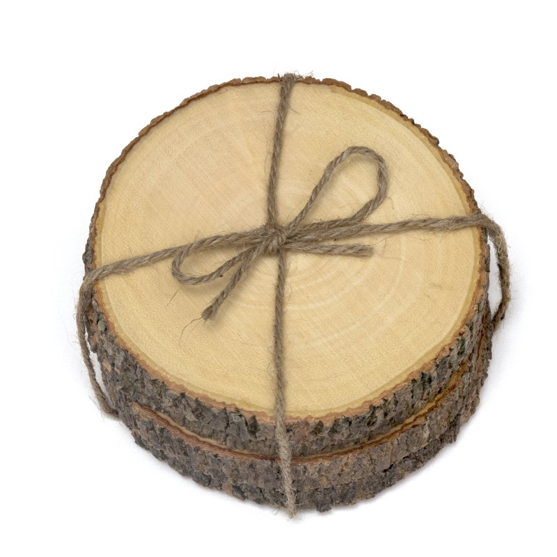 Ensemble de sous-verres d’acacia Jennette