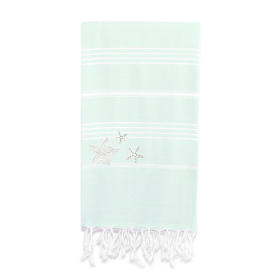 Lucky Turkish Cotton Beach Towel