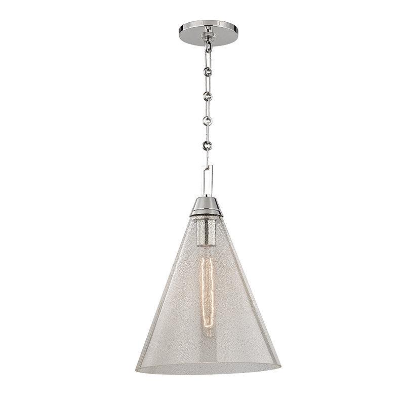 Newbury 1 - Light Pendant, Aged Brass, 12.6" H x 15.75" W x 10.75" D