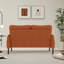 Causeuse en tissu 47 po-2112774214