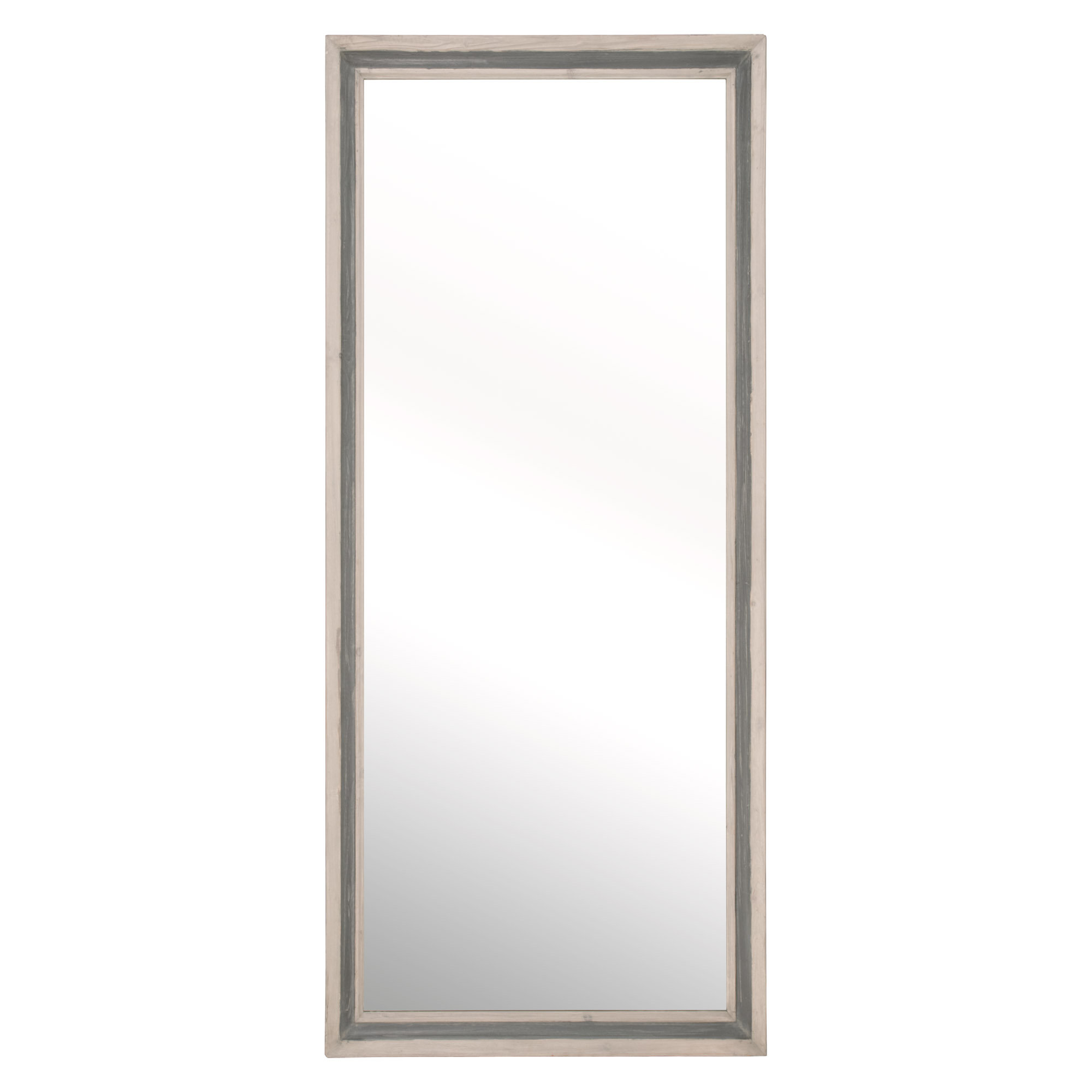 Rosecliff Heights Wood Flat Floor Mirror | Wayfair