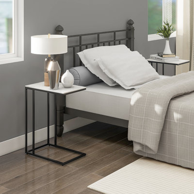 Ashana Tile Top C-Shaped End Table