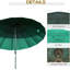 Aarun 279cm Tilt Beach Parasol-55967167