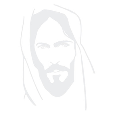 Décalcomanie murale face of jesus