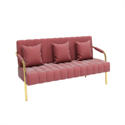 Swaley 47.24'' Velvet Loveseat
