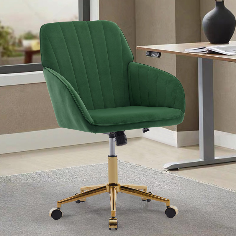 Fauteuil de bureau réglable, chambre à coucher à domicile, fauteuil pivotant ergonomique, siège à dossier, confortable pour les longues séances