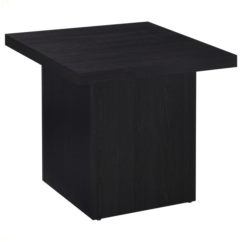 Exeter Black Square End Table