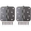 Charnières de porte à roulement à billes 4 po, angle de rayon de 5/8 po-97912527