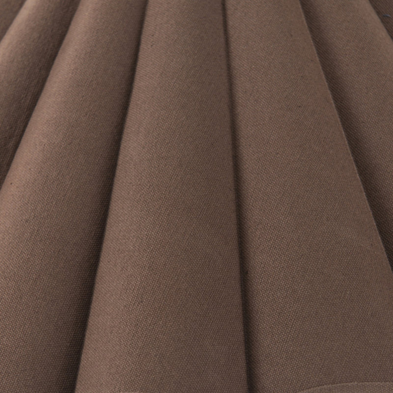 Fiorella Floor Lamp, Espresso Canvas