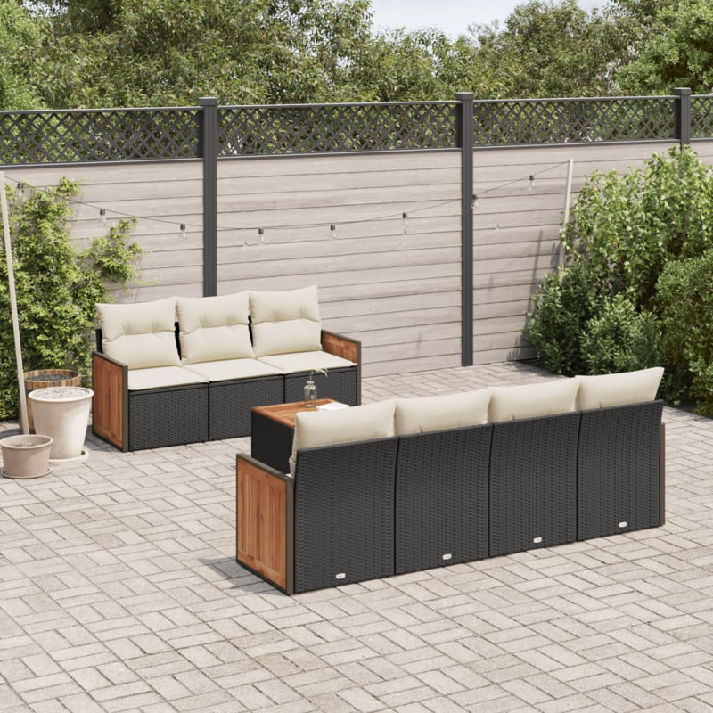 Ensemble de canapé de jardin Vidaxl