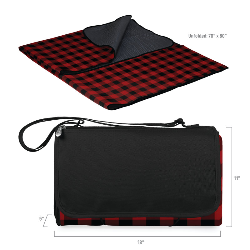Sac fourre-tout XL, Noir / rouge foncé