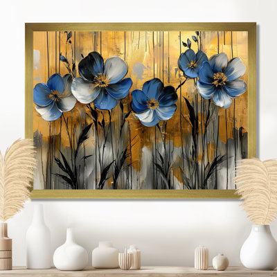 Monto - Floral Canvas Art Print