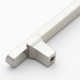 Giana Collection 5-1/16" Center to Center Solid Flat Bar Pull