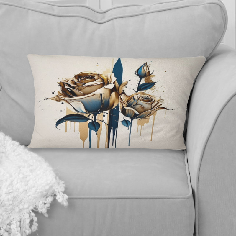 Coussin Rose Roses