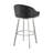Swivel Upholstered Counter Stool with Metal Frame-1729174061-1729174062