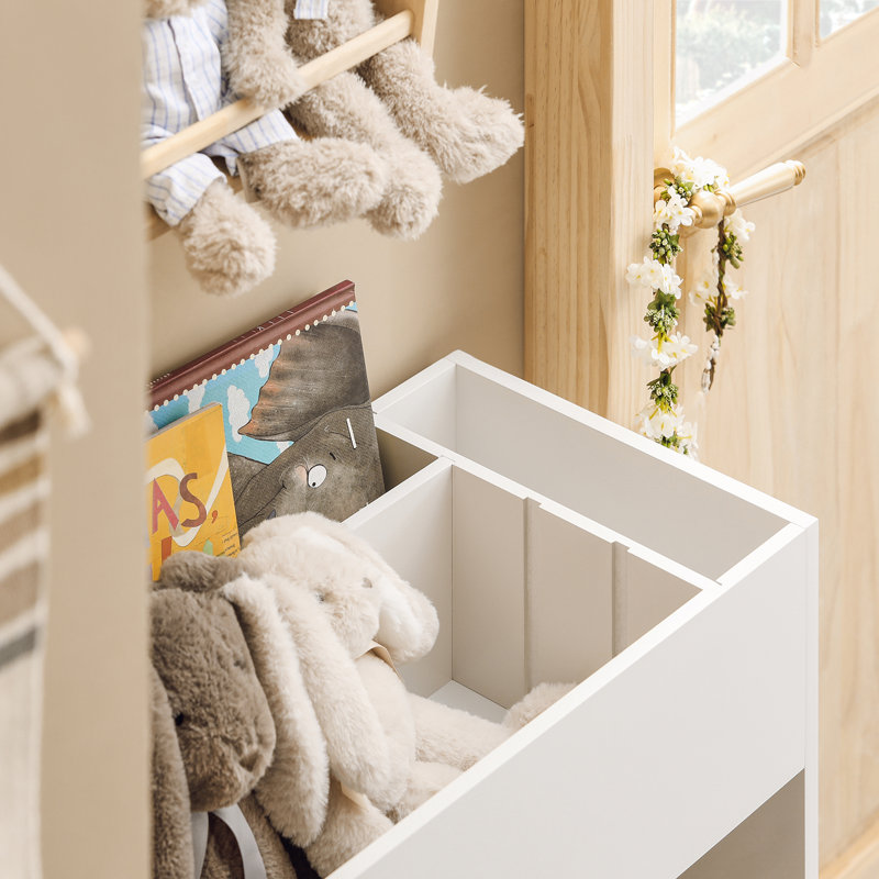 Fessler 80cm H X 66cm W Toy Storage Kids Bookcase