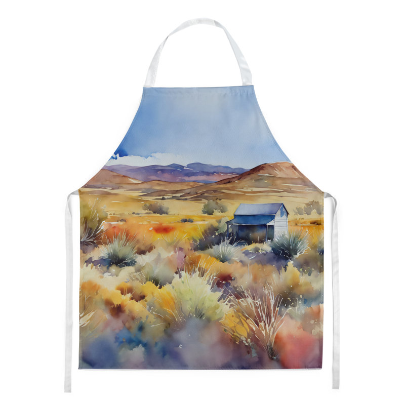 Iris du Tennessee en tablier aquarelle, Vert Nevada Sagebrush