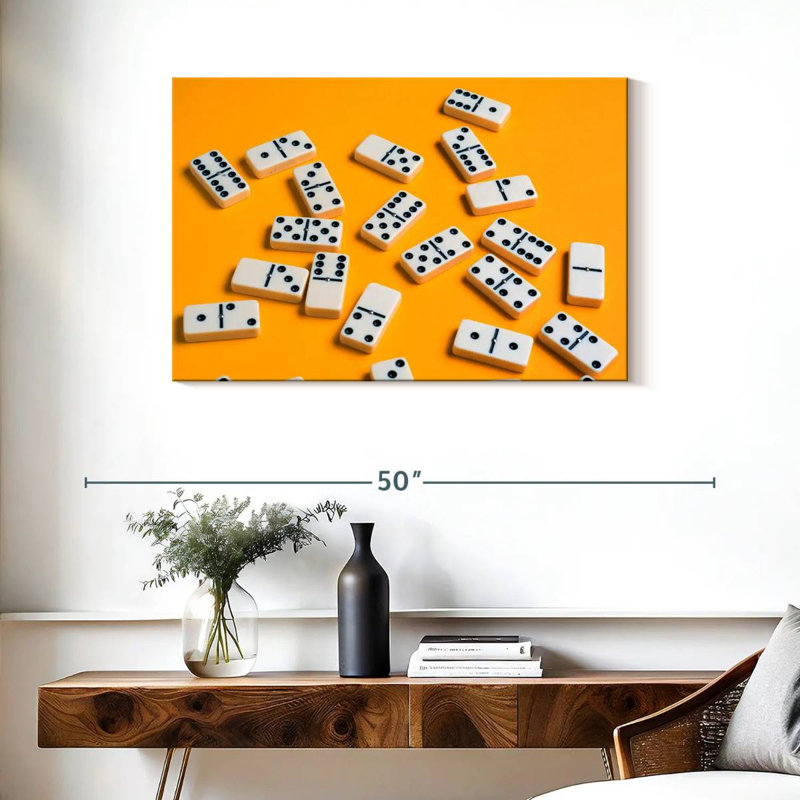 Senne Messy Dominoes, 24" H x 36" W