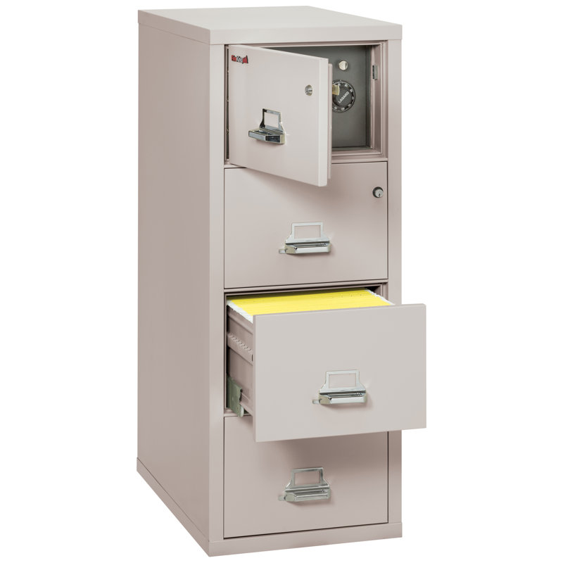 Legal 20.8125'' Wide 3 -Drawer Steel File Cabinet, Platinum