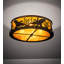 Rustic Lodge 4 - Light Flush Mount