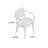 Sarianna 18.1'' H Beech Armchair-750855654