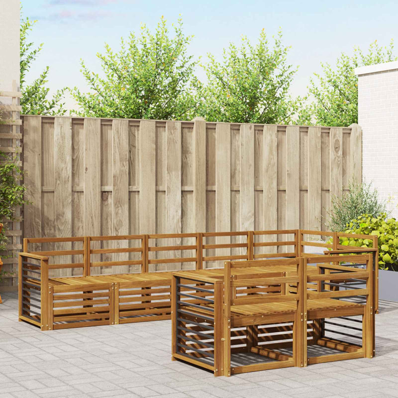 306cm Wide Patio Sectional Set