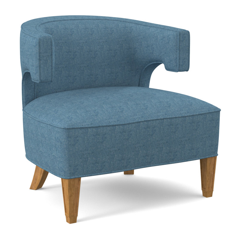 Chaise Laurel, Ambre, Viscose océan Edworth