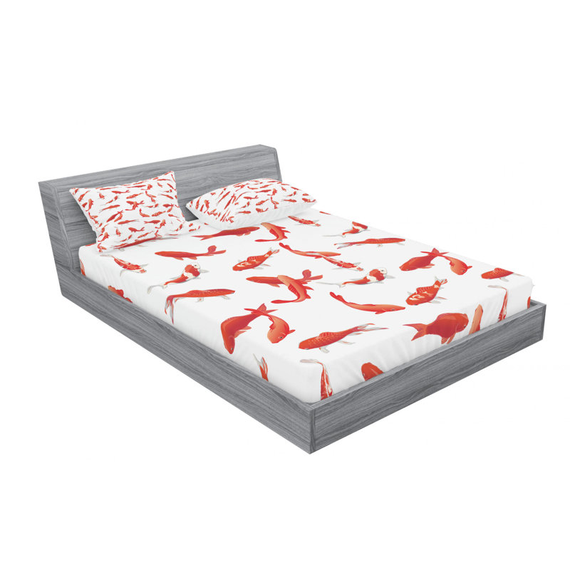 Ensemble de draps Eastern Eastern, Taies d'oreiller pour grand lit