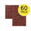 Pavé double face en brique / pierre de 16 po - palette mélangée 60p.-105031243