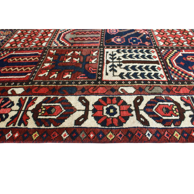 Khrystopher Bakhtiari Riley Red Rug