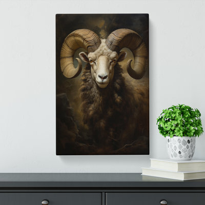 Ram Sheep Classicism - Print