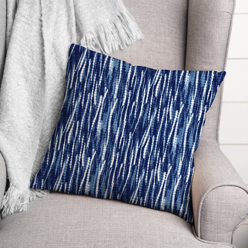 Striped Reversible Throw Pillow, 16" x 16"