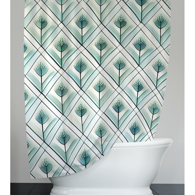 Rideau de douche Borset, H 72 po x l 70 po