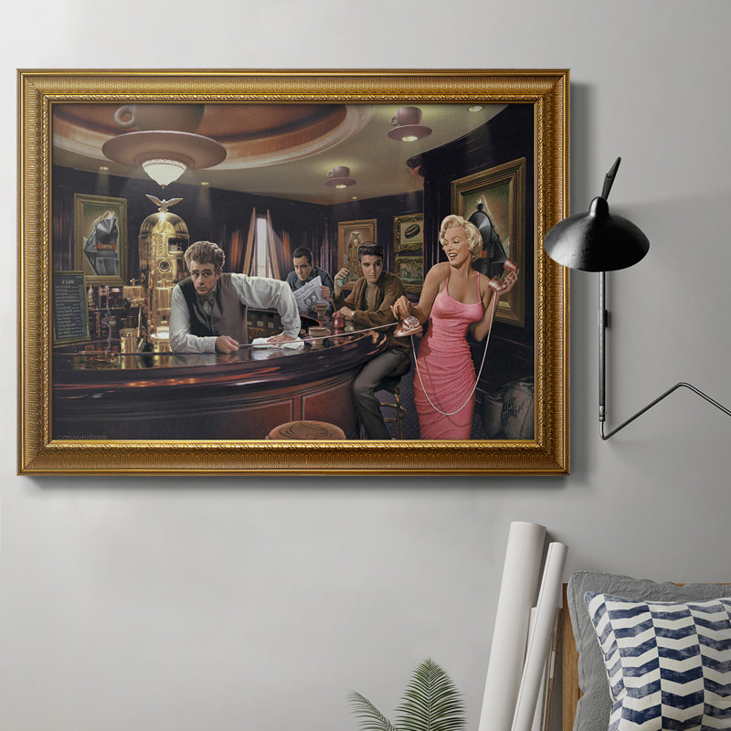 Java Dreams - Peinture sur toile encadrée, H 24 po x l 36 po x P 2,5 po