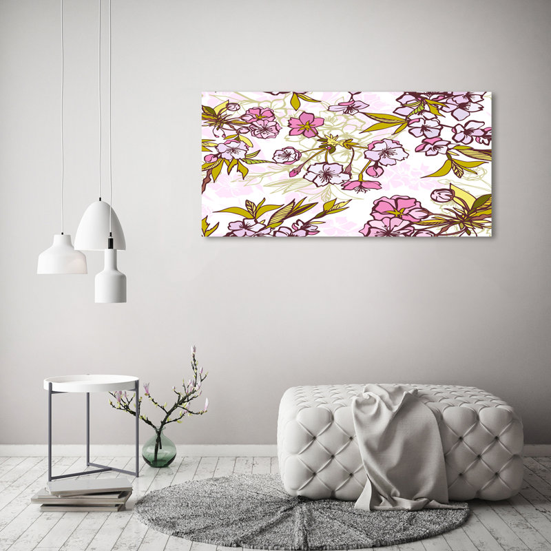 Cherry Blossoms - Wrapped Canvas Print