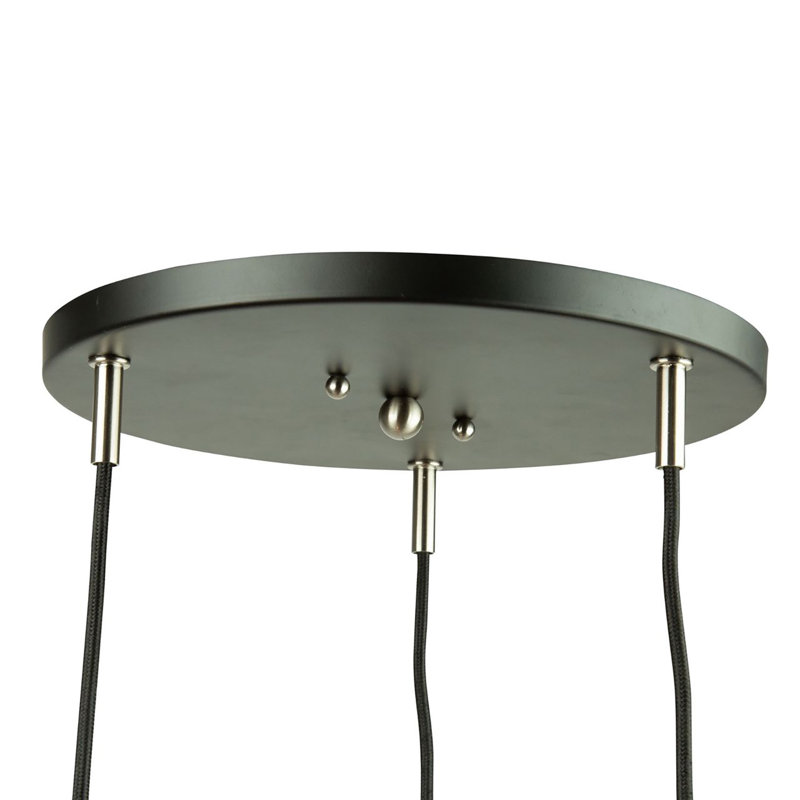 3 - Light Black Shaded Pendant
