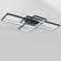 Raffa 3-Light Neutral Style Rectangular LED Semi Flush Mount Ceiling Light