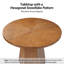 Stuart Mid-Century Modern 45" Round Dining Table-102438482
