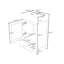 Meuble-lavabo de salle de bain avec lavabo et tiroirs-238941077