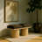 Husnan Boucle Upholstered Bench-93173285-93173298-98114336