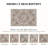Elaine Machine Washable Vintage Area Rug with Non-Slip Backing-2134435561