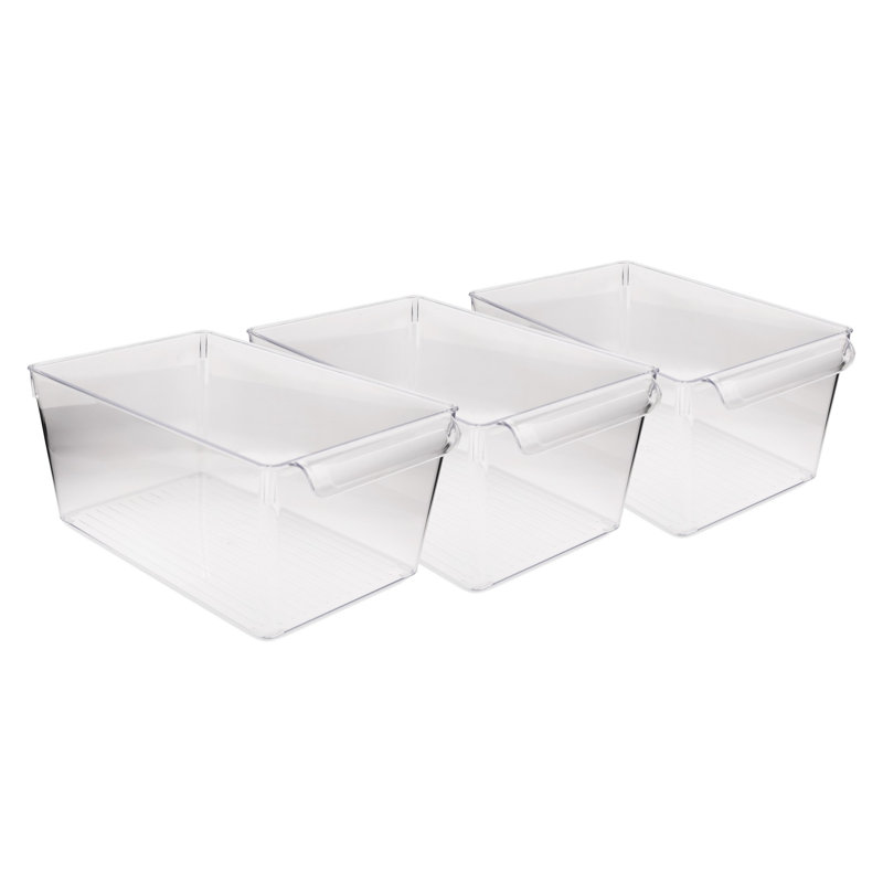Ensemble de 3 contenants alimentaires Guelph, H 7,9 po x l 12,8 po x P 5,5 po