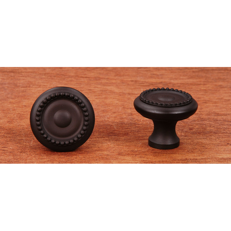 CK Series 1 1/4" Diameter Mushroom Knob, Oil Rubbed Bronze