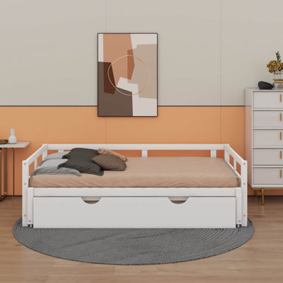 Twin Size Extending Daybed With Trundle