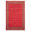 Tapis rouge foncé Finest Peshawar Bokhara 6 pi 5 po x 9 pi 11 po