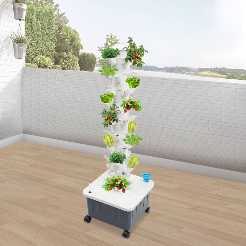 Tour verticale pour 50 plantes