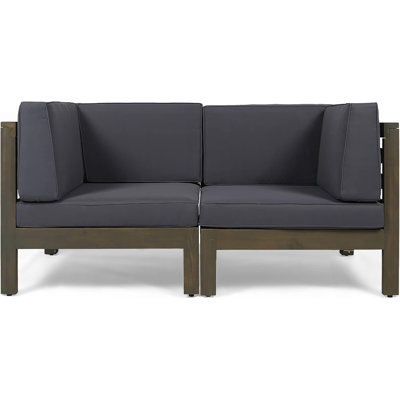 2-Piece Outdoor Love Seat Set