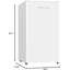 Mini réfrigérateur compact à économie d'énergie avec porte réversible 3,2 pi³ Manastin-109596232